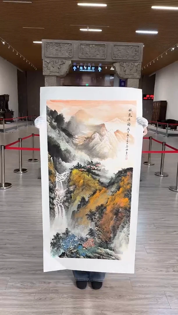 国画56赵隆轩艺术馆李庆兴老师作品