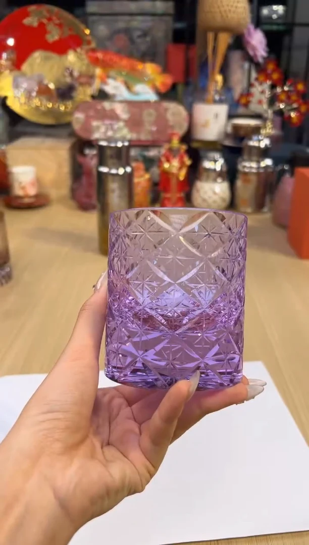 180切子（粉色七宝）