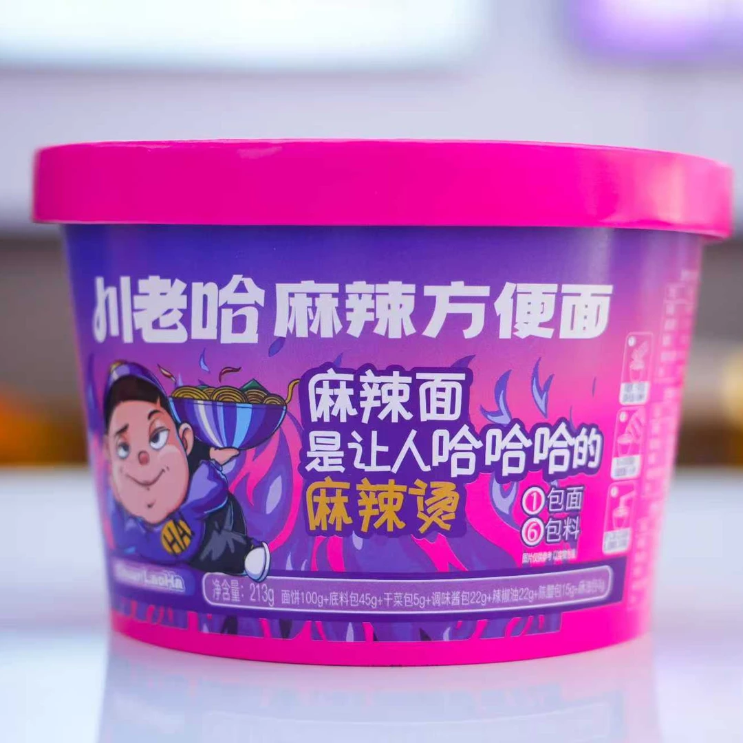 川老哈麻辣方便面