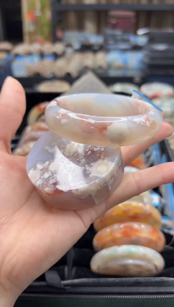 未镶嵌手镯石英质玉94(60圈赠送镯心)