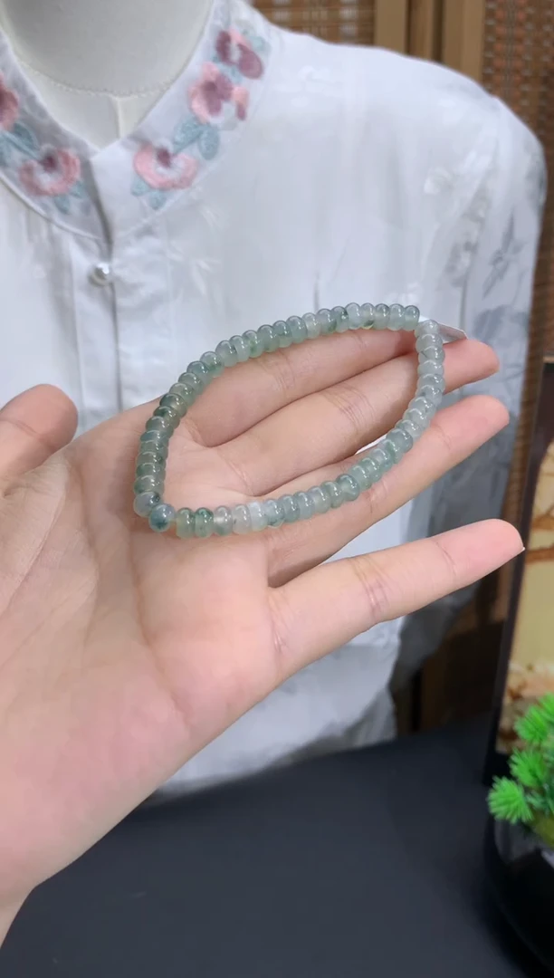未镶嵌手链翡翠卡5.7mm