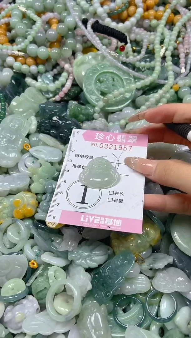 翡翠未镶嵌颈饰闪购0321957