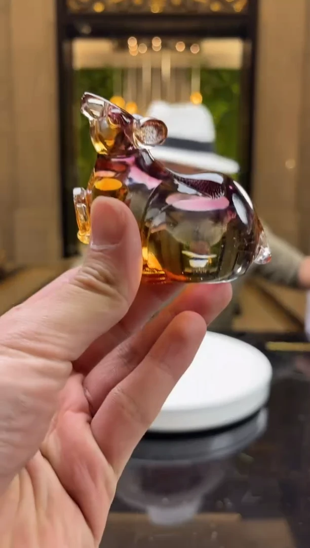 【闪购商品】茶宠AJ06598玉玺鼠艺术摆件