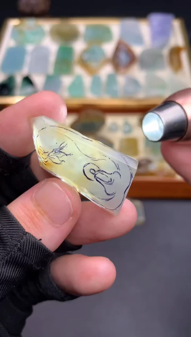 定制翡翠未镶嵌天然翡翠裸石（含工费）