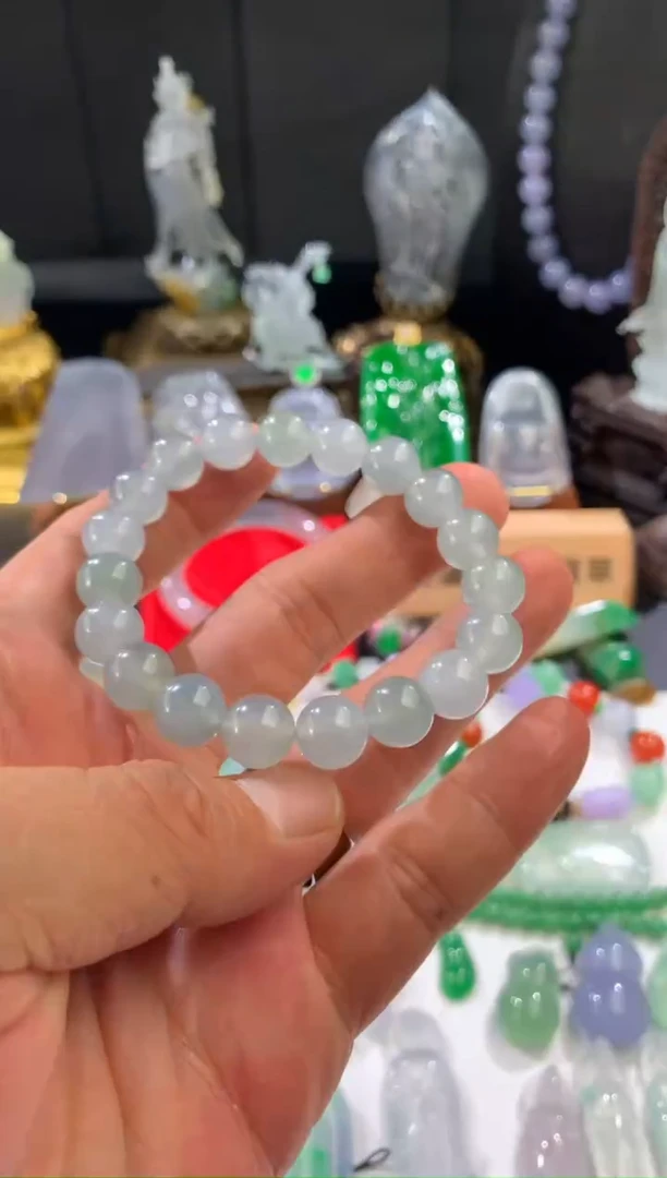 未镶嵌手串翡翠天然缅甸A货翡翠手串