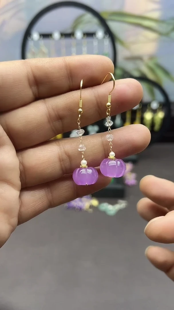 未镶嵌耳饰玛瑙/玉髓213