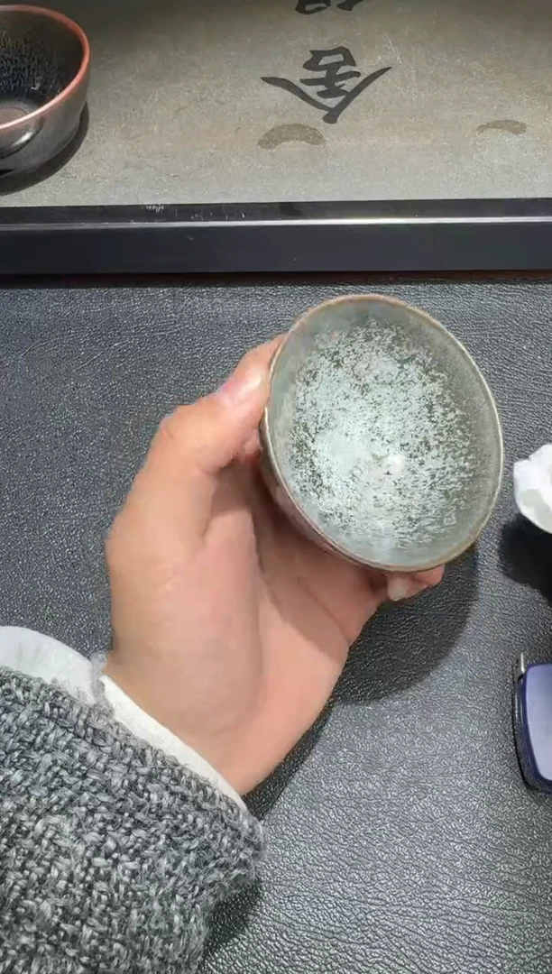 茶盏严柳忠龙窑柴烧174