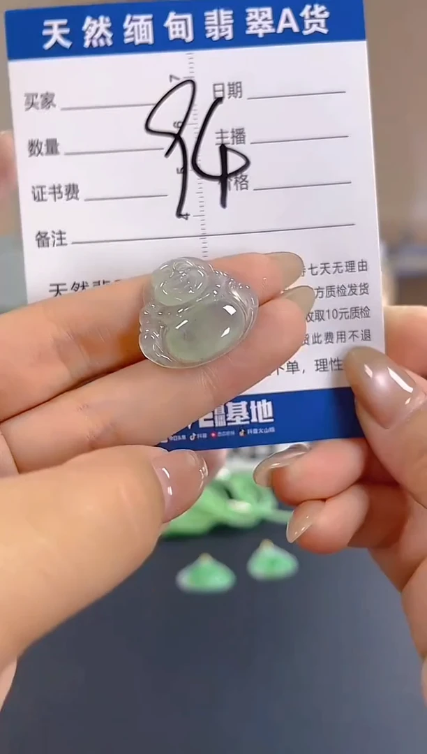 颈饰未镶嵌翡翠纯天然缅甸翡翠A货