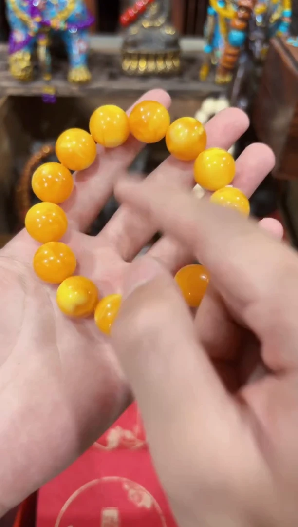 未镶嵌蜜蜡耳饰-----------------