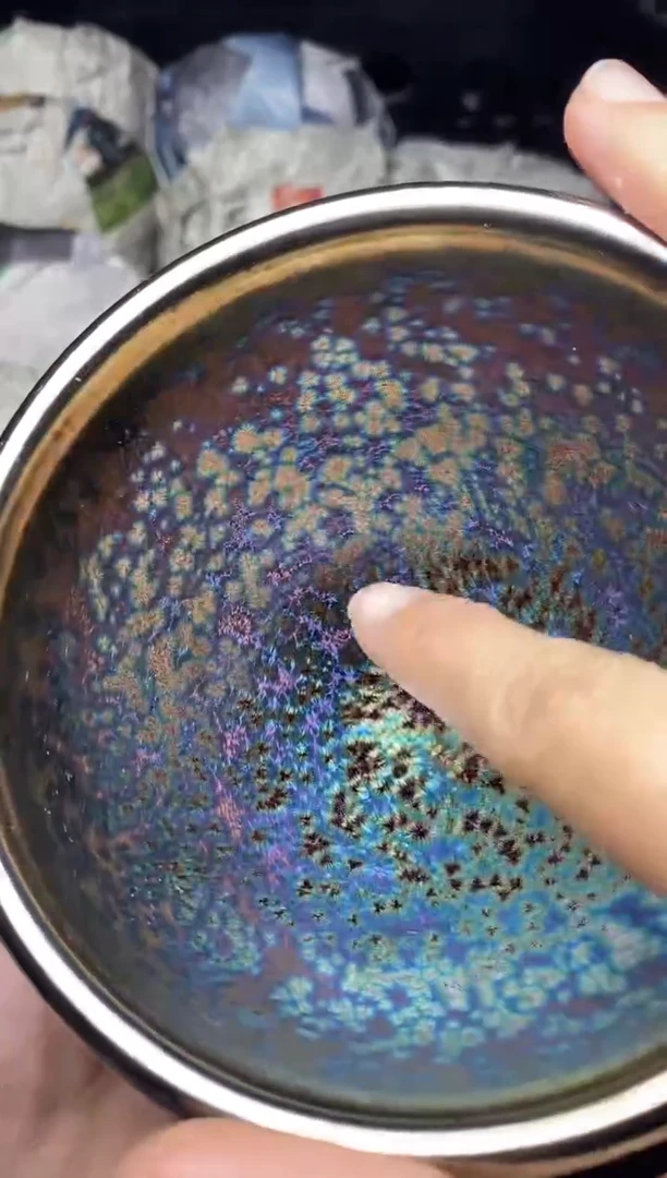 茶盏漫天星 盏三疯建盏茶器