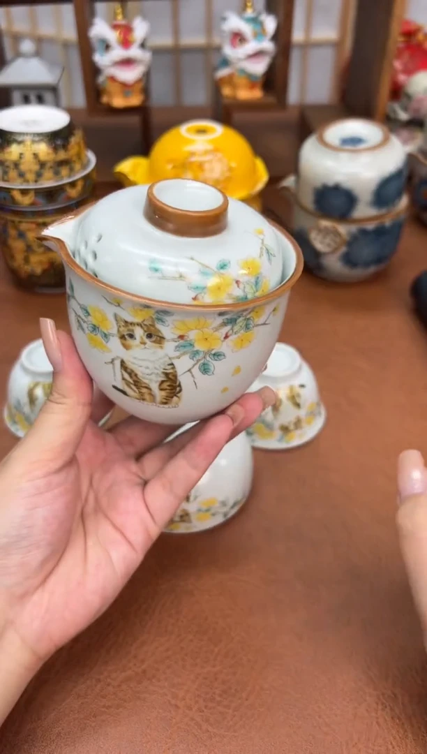 德化白瓷旅行茶具