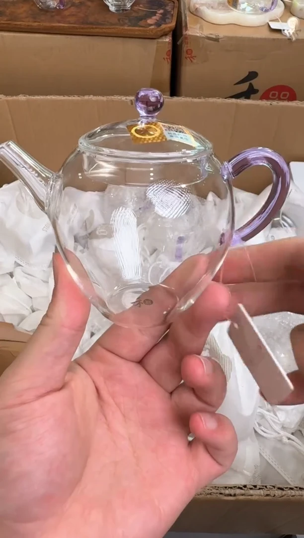 @@禾器文巧壶浅紫色