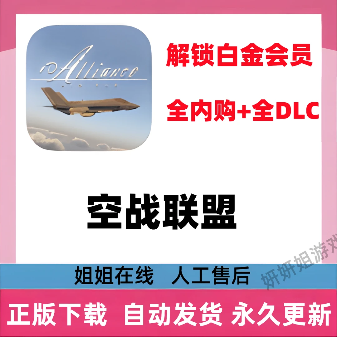 空战联盟/全内购/全DLC/解锁白金会员/ 安装服务