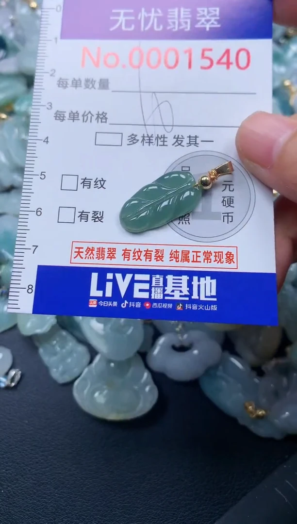 颈饰未镶嵌翡翠1540