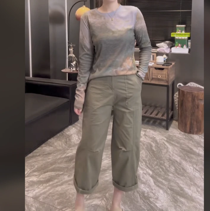 2025夏季时尚潮流百搭精品女装蓝saa