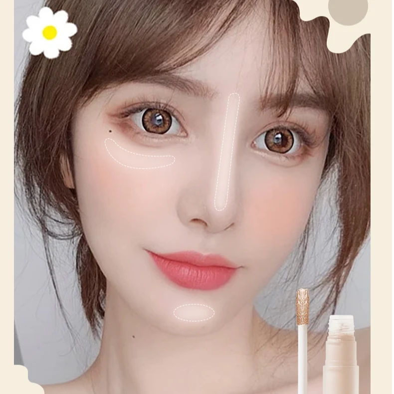 茗希芝【拍一发二】修容液体修饰鼻影阴影提亮修容液高光笔自然学生
