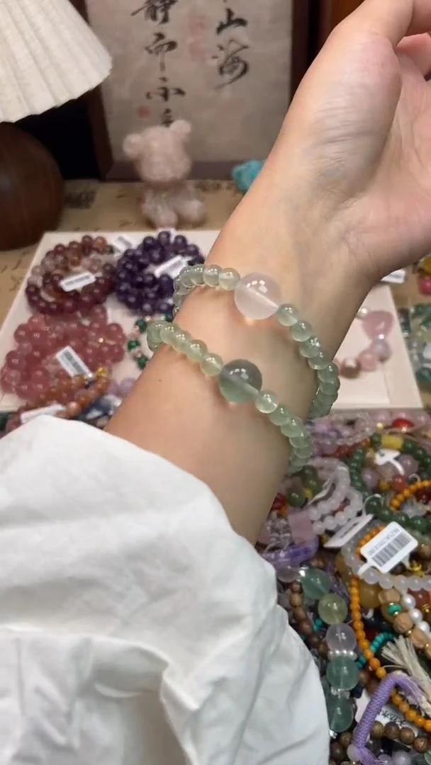 未镶嵌手链萤石368