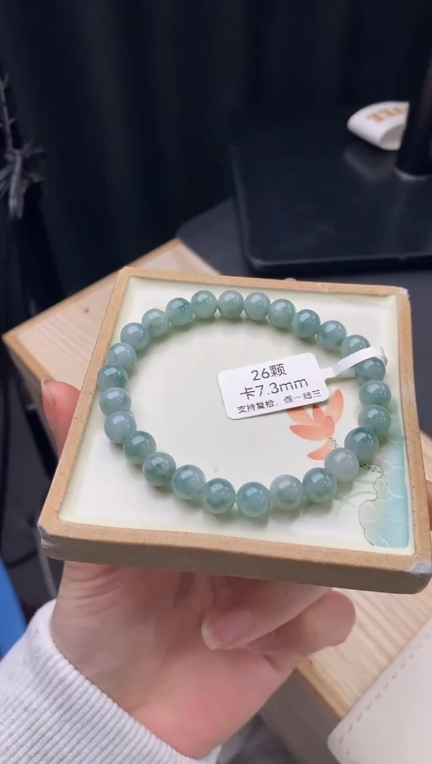 【闪购商品】翡翠手链未镶嵌手串y1905