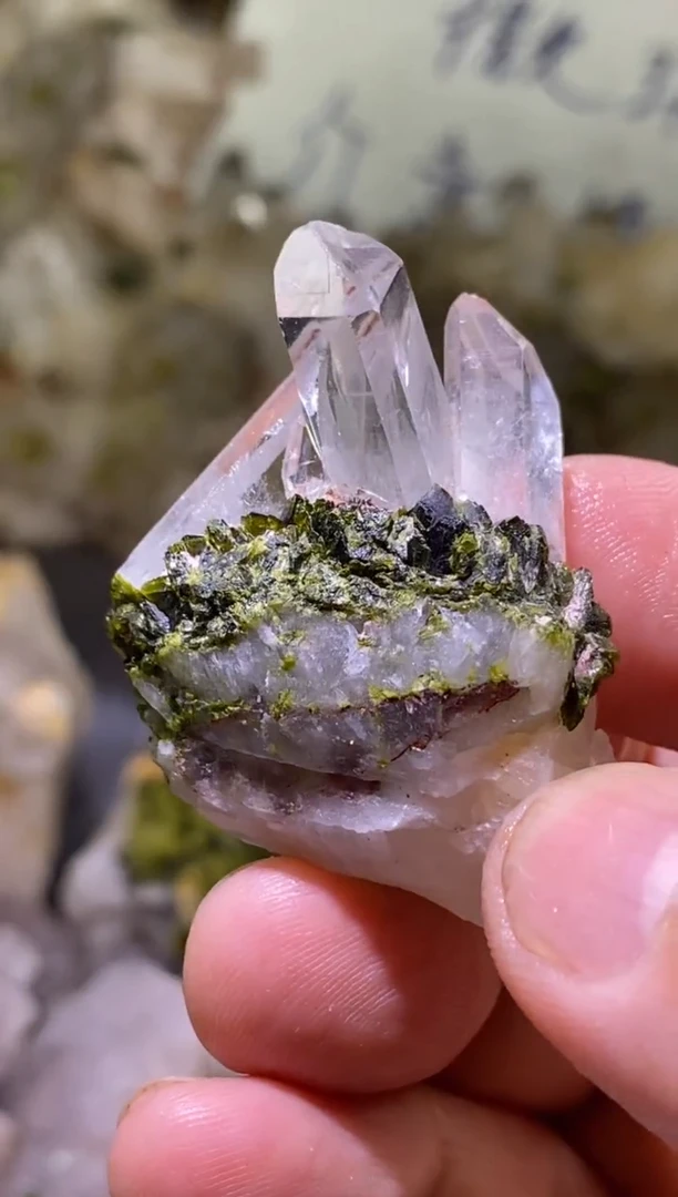 未镶嵌珠宝半成品水晶45号四川超七花园水晶