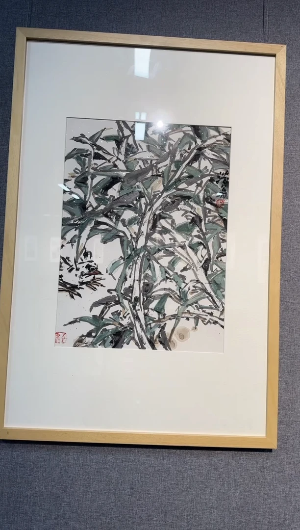 国画y天津人美-张此潜花鸟1.3平尺