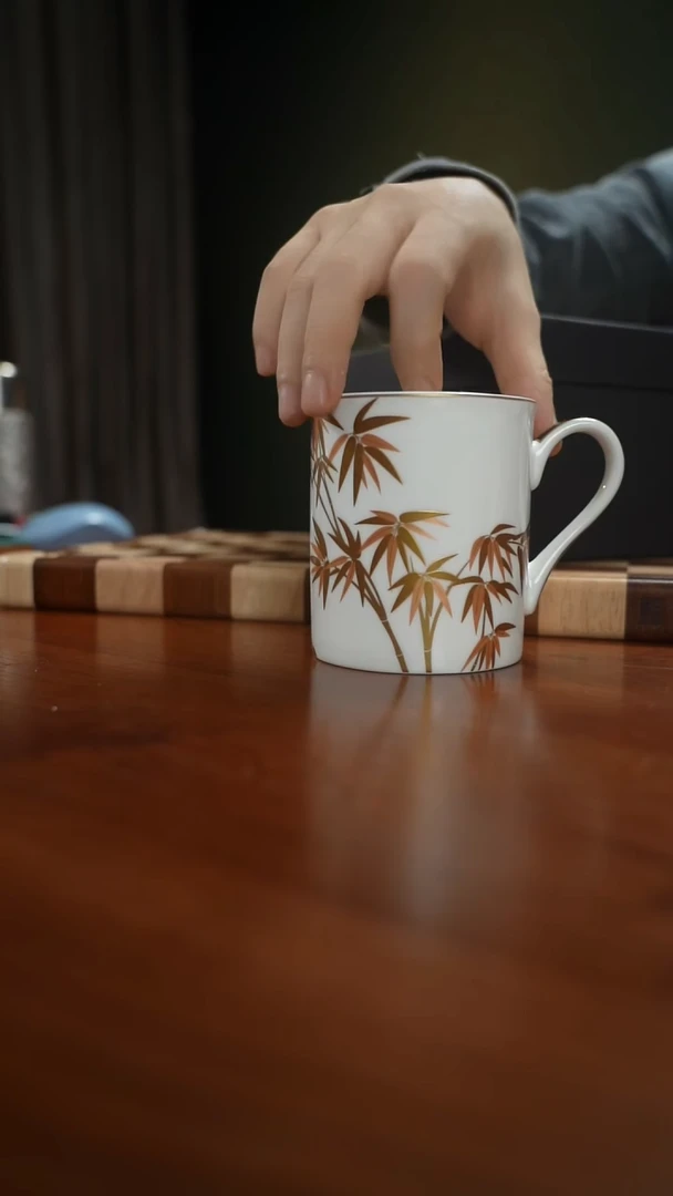 高端礼品（MM家）大都会金竹马克杯-TY