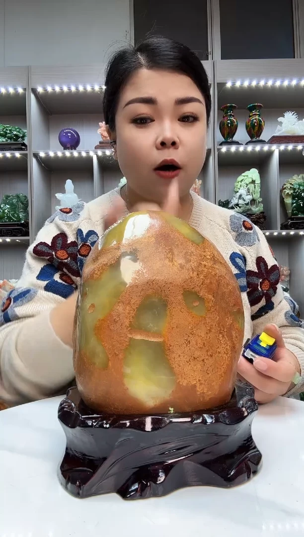 石材天然石材家居摆件办公室客厅玄关高档摆件