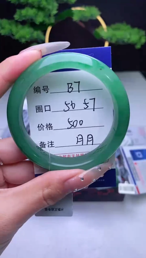 【闪购商品】石英质玉手镯未镶嵌【冰澜珠宝】-序号6