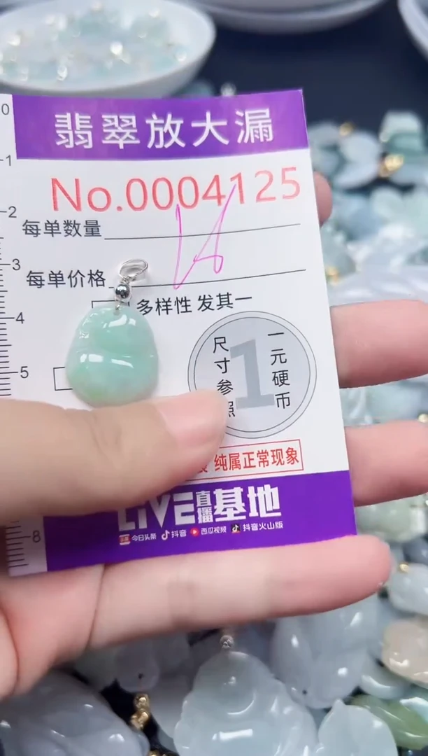 颈饰未镶嵌翡翠4125