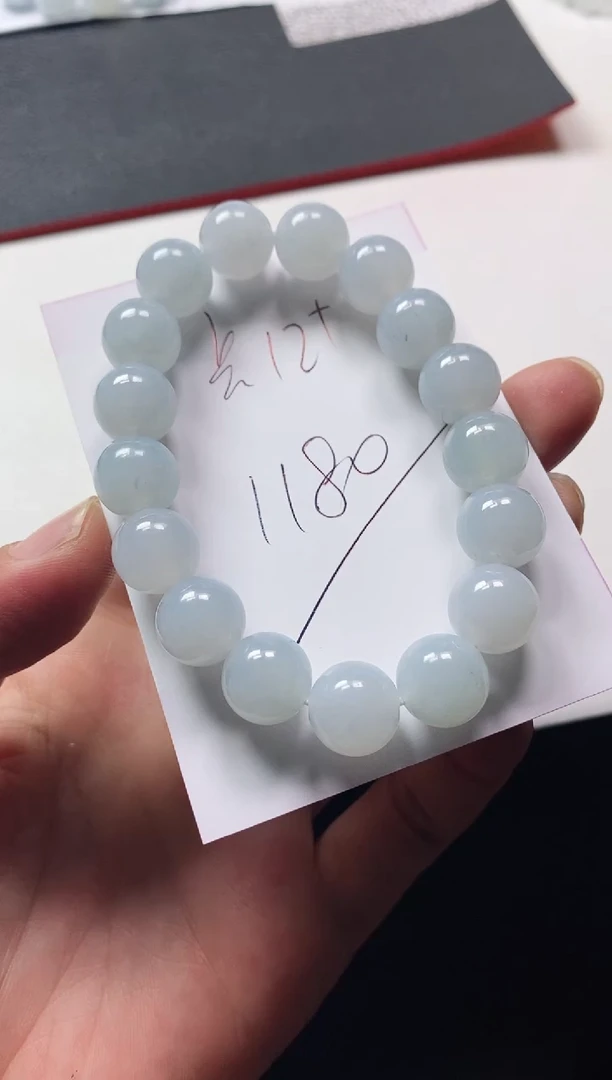 未镶嵌定制翡翠手串