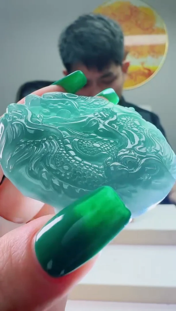 翡翠未镶嵌颈饰多样性随机发其一