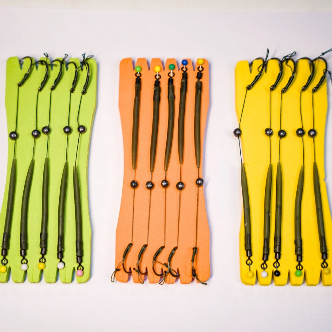 为你饵来欧鲤钓反底钓全套手工精绑成品子线线组歪嘴钩反底钓组