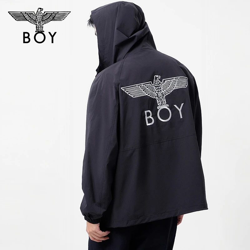 【秘密行动】BOYLONDON25新款春夏情侣款潮牌宽松时尚外套N23004