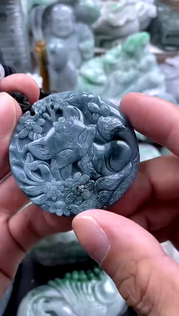 吊坠(不含链)未镶嵌翡翠1