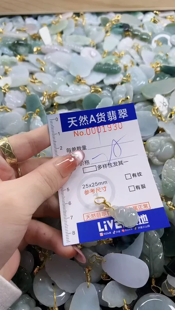 颈饰未镶嵌翡翠天然A货翡翠