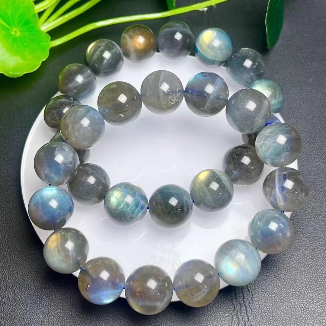 【HY003】天然灰月光手串/多样性发其一