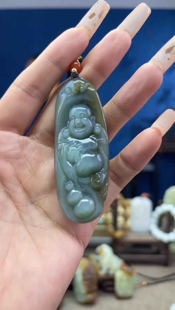 和田玉未镶嵌颈饰1