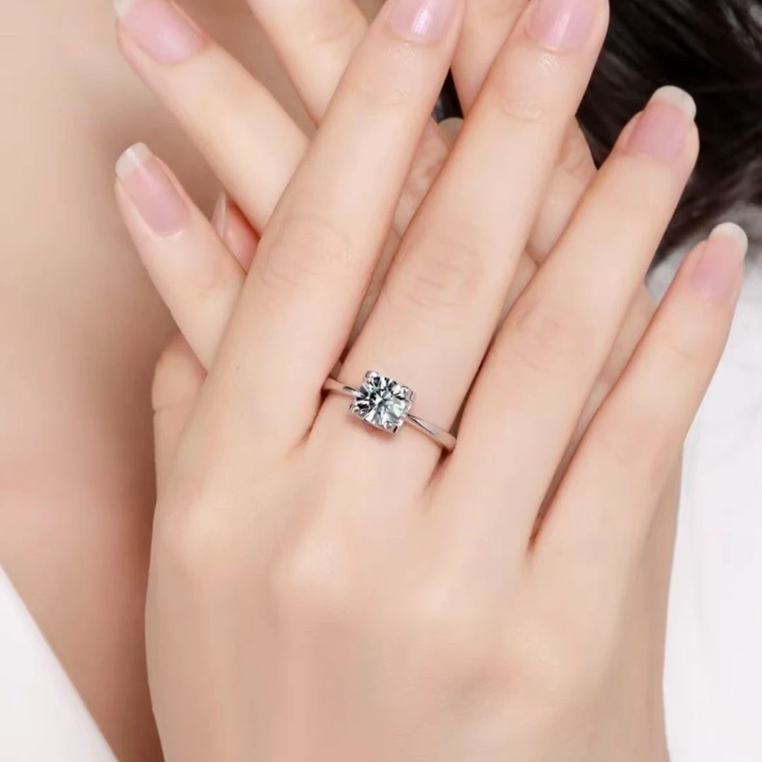 【高端定制】光面牛头1.0CT
