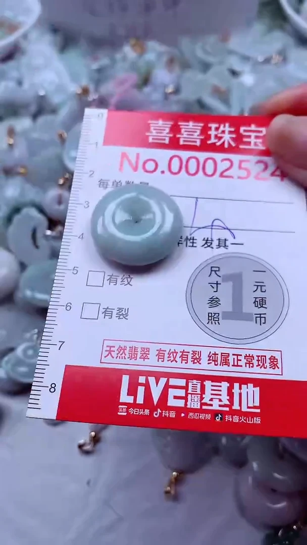 吊坠(不含链)未镶嵌翡翠2524