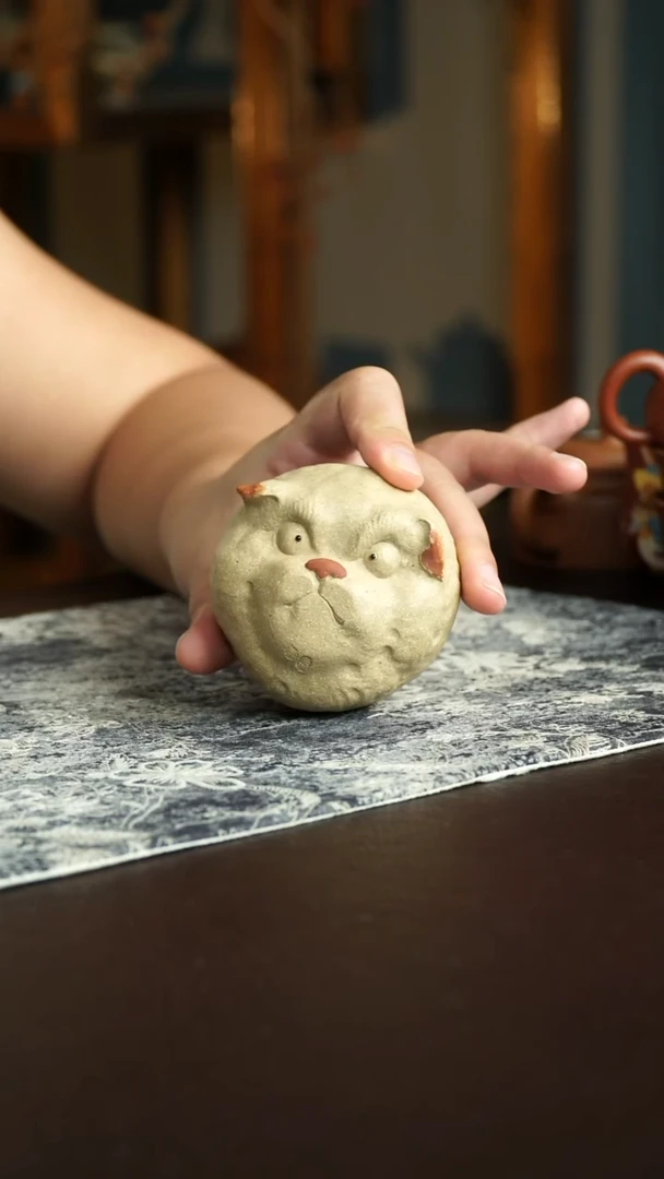 茶杯紫砂46号宜兴紫砂原矿作品