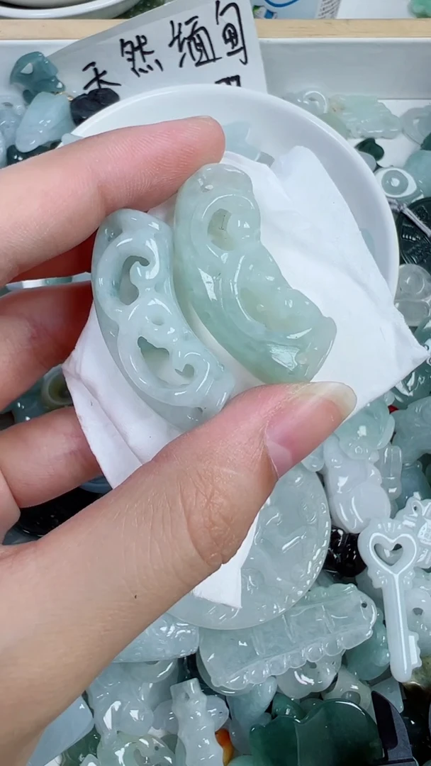 散珠翡翠ღ****?646号链接，A货翡翠