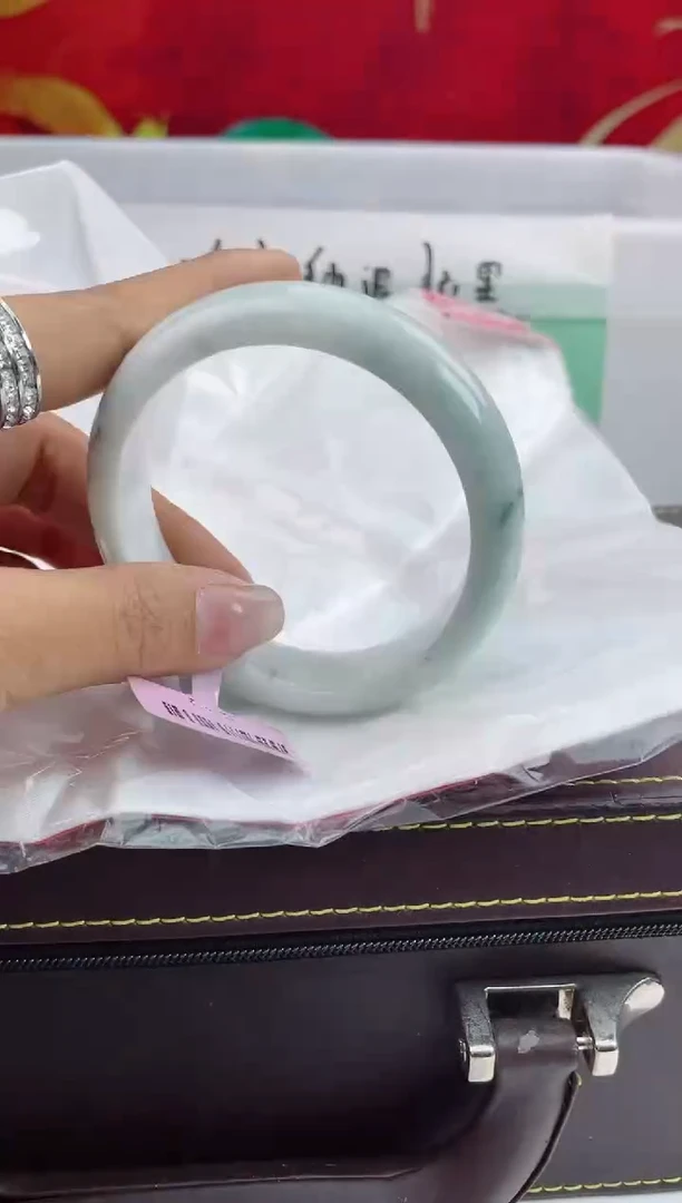 【闪购商品】翡翠手镯未镶嵌翡翠手镯（微瑕）8