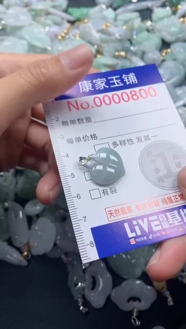 颈饰未镶嵌翡翠800