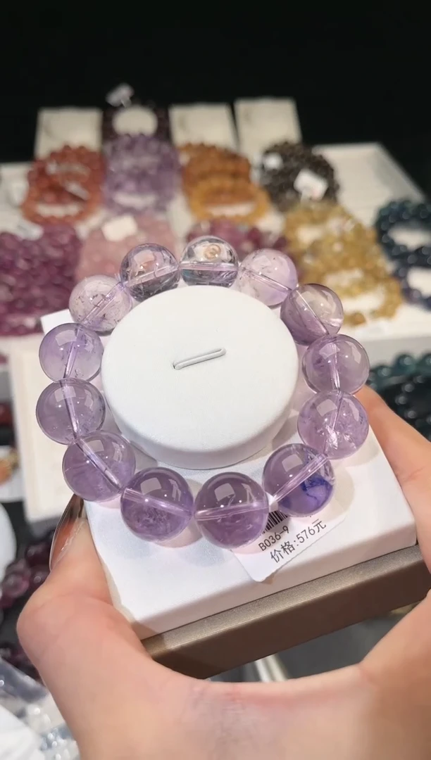 【闪购商品】水晶手链未镶嵌多样性发一紫水