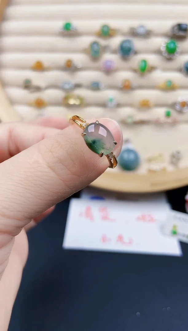 翡翠戒指银S925镶嵌02