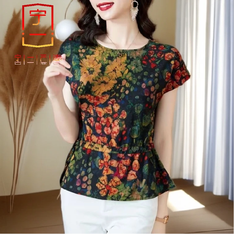 【宁一女装】时尚洋气显瘦杭州新中式提花时尚气质优雅洋气双面穿女