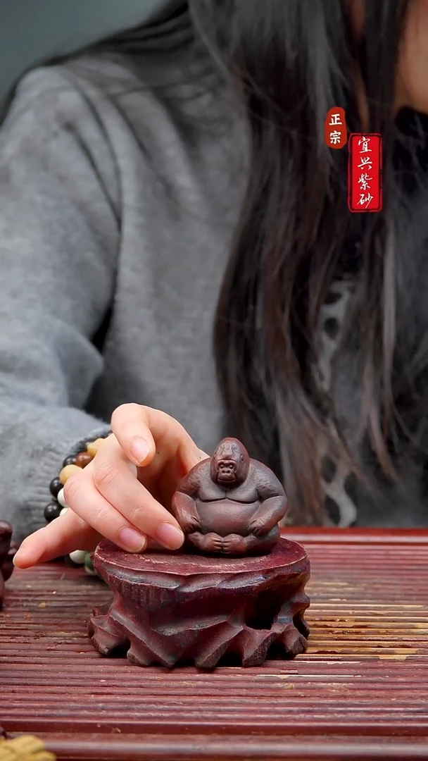 紫砂茶宠宜兴紫砂茶宠摆件