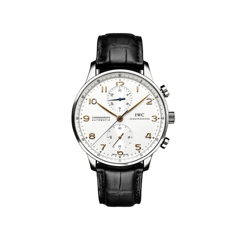 99新 IWC/万国 葡萄牙计时系列IW371445机械男表葡计金针41mm
