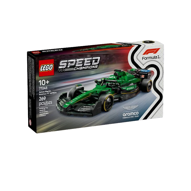 LEGO/乐高【冠希专属】（压盒）77245阿斯顿马丁车队F1 AMR 24赛车