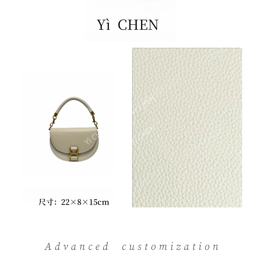 【Yì CHEN】XKY-2019-白色  简约时尚女士新款轻奢单肩斜跨包