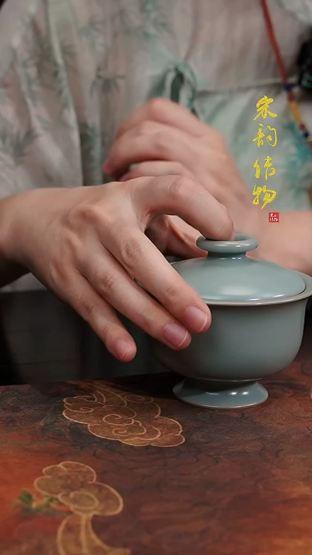 摆件微瑕清凉寺原矿釉盖世无双